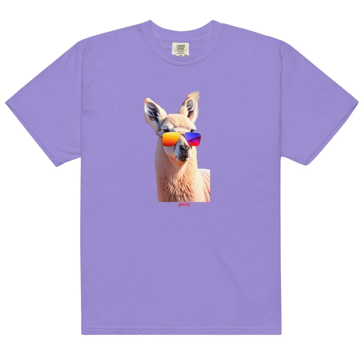 Llama - garment-dyed heavyweight t-shirt