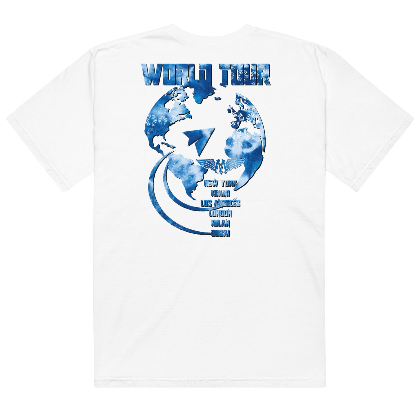 Turks - World Tour - garment-dyed heavyweight t-shirt