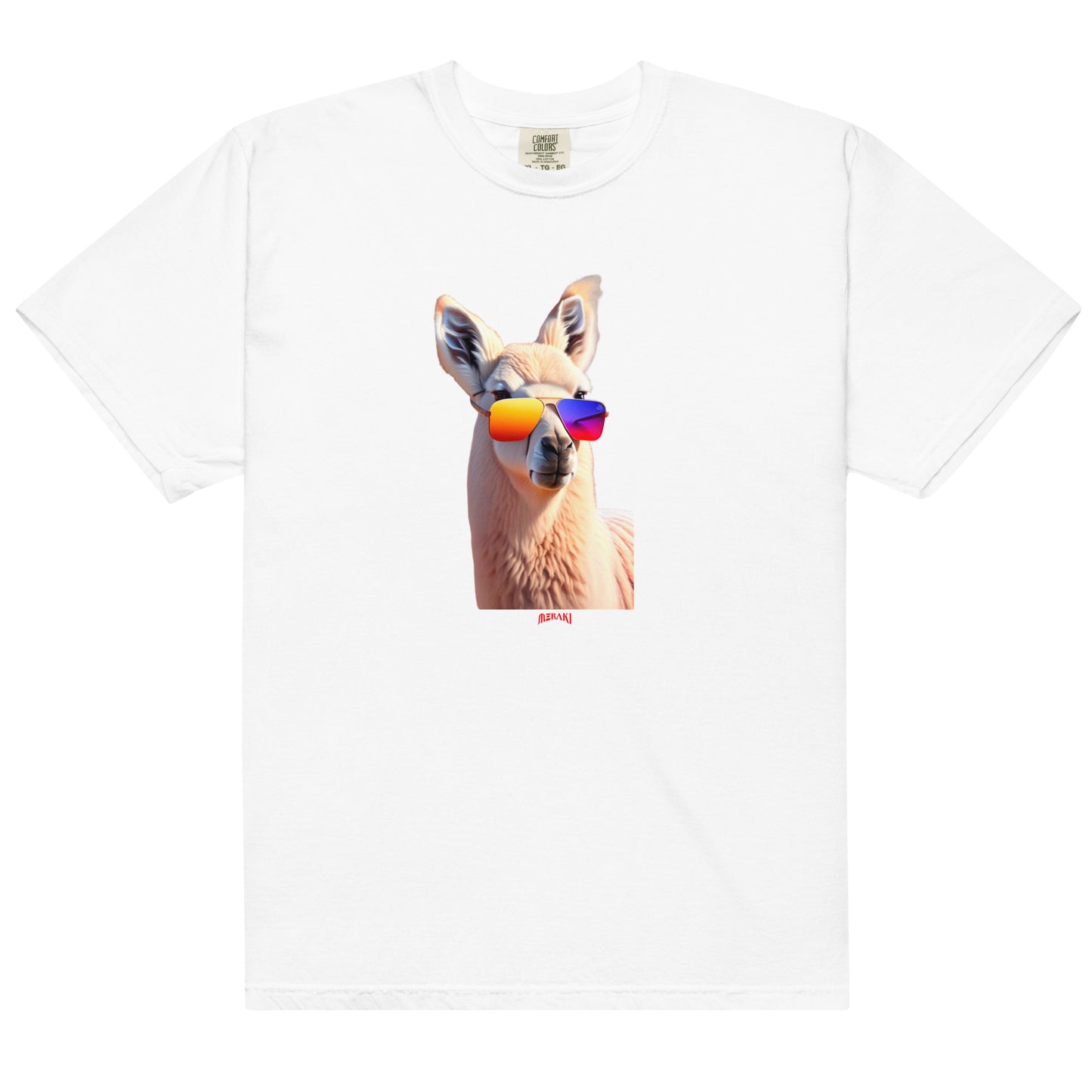 Llama - garment-dyed heavyweight t-shirt