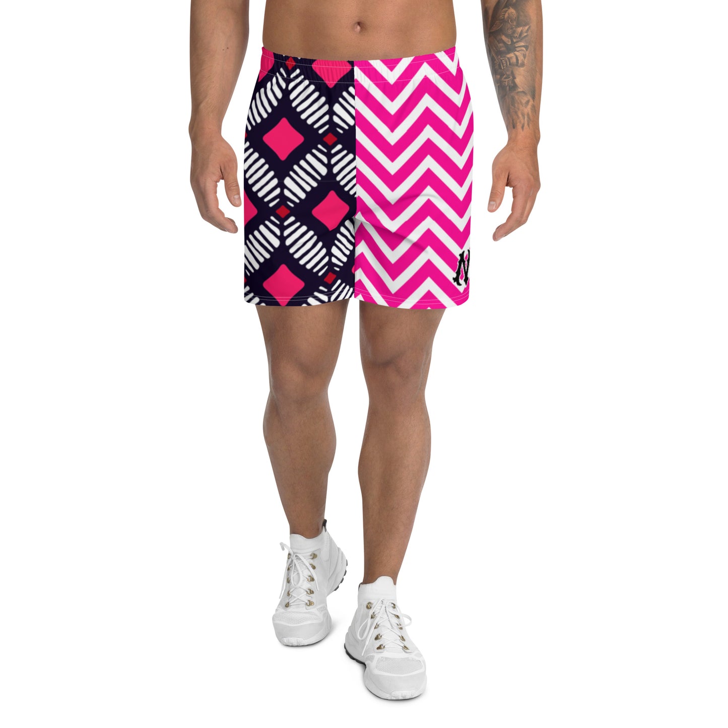 Flamingo - Men's Recycled Athletic Shorts