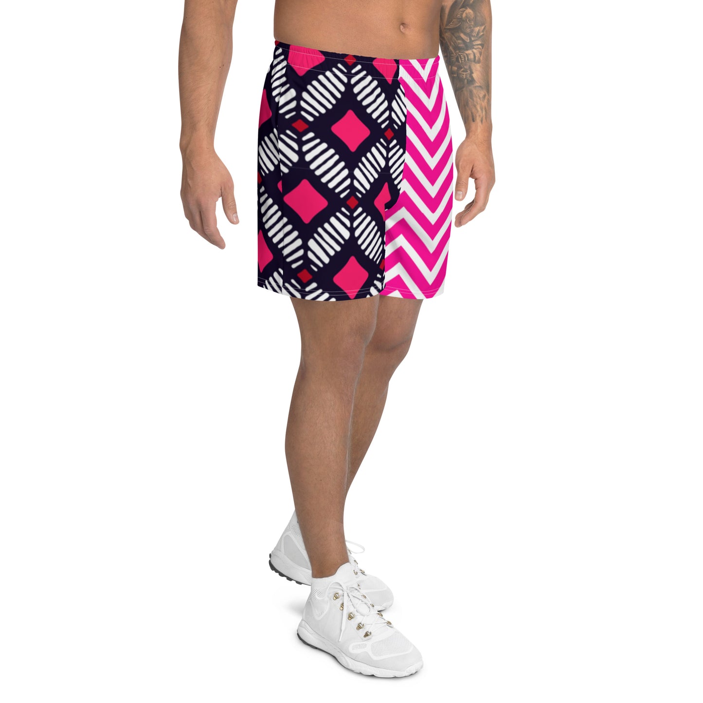 Flamingo - Men's Recycled Athletic Shorts